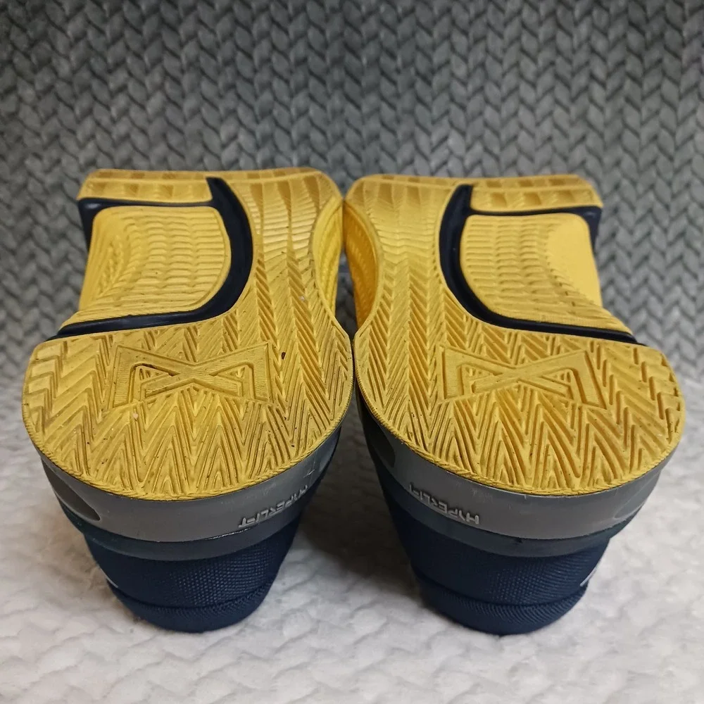 Nike Metcon 9 TB Michigan Men's Workout Training Shoes Navy Blue Yellow Sz 9.5